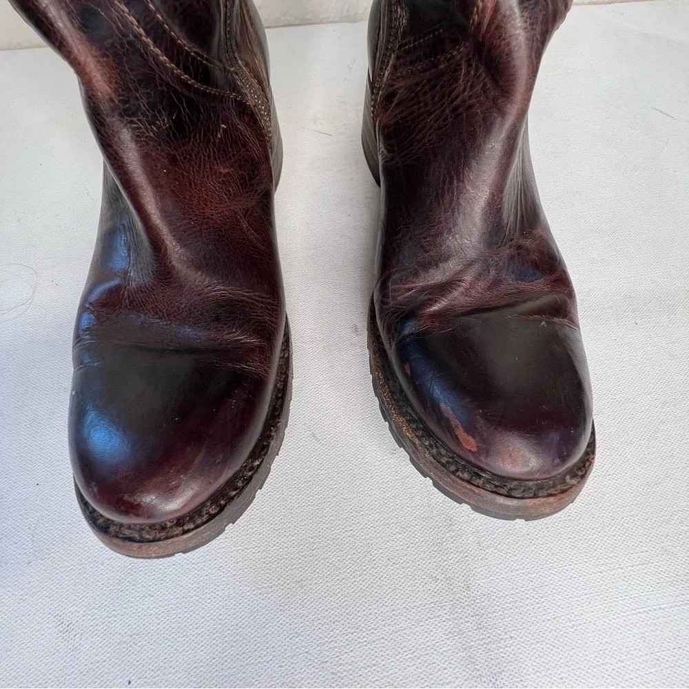 Freebird Quebec Equestrian brown over knee boot - Picture 10 of 13